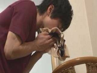 Horny teen sniffs panties in Tokyo XXX – Sister secretly filmed in Japan