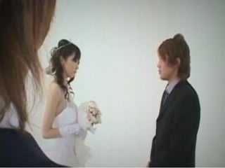 Horny Nippon Bride in XXX Rehearsal Rendezvous