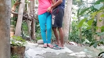 Village Girlfriend Sex With Her Boyfriend in Red dress in Outdoor ( Official Video By Localsex31)
