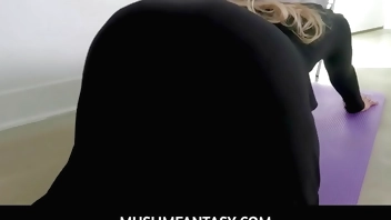 MuslimFantasy  -  Olympian Teen In Hijab Fucks Her Trainer