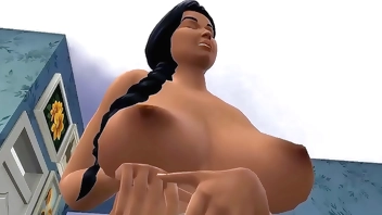 हिंदी संस्करण - भारतीय बड़े स्तन विधवा चाची के साथ देसी घर में अकेले सेक्स - Wickedwhims