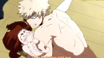 Bakugo Fucked Uraraka from Academia