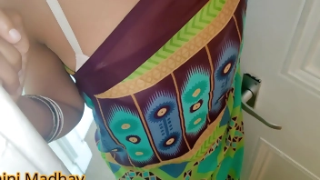 Fucking Random Guy I Met In The Store in green saree costume! hindi dirty audio