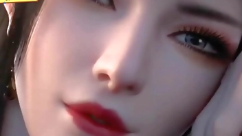 Cut scene Medusa queen in the cartoon - Hentai 3D Uncensored  v233