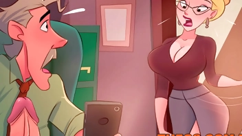 Nudes vazados de uma coroa gostosa! Mandando nudes - Desenho animado pornô