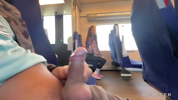 A stranger girl jerked off and sucked me in the train in public