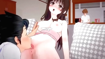 Mikan Yuuki se cansa del princeso de rito y le hace netorare