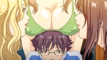 Hentai - Hot MILFs Fucks A Young 18yo Boy [Uncensored] [Subtitled]