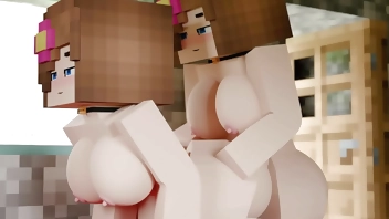 Jenny fuck Jenny(minecraft porn)