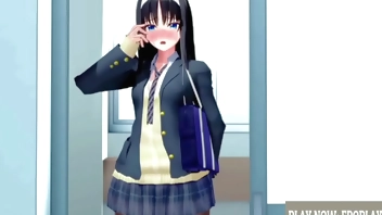 Old Man Fucks a Cute Teen (Eng Sub Animation)