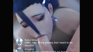 KDA Behind the Scenes Sex - Gennariel - HD