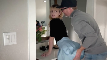 TEENFIDELITY Skinny Blonde Slut Evie Christian