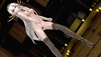 古风动漫 MMD 弱音 纯舞 裸舞（3D成人动漫）