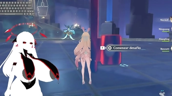 GENSHIN IMPACT NUDE MODS GAMEPLAY #1