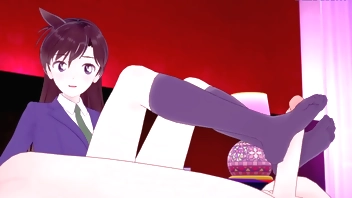 Ran Mouri and Sonoko Suzuki intense sex. - Detective Conan Hentai