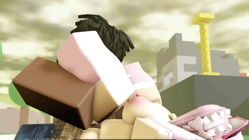 Pink Haired Freak Gets Fucked