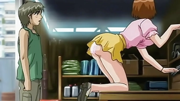 I fuck the secretary in the warehouse - Hentai uncensored