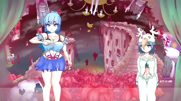 Exorcist Yukiho and The Labyrinth of Despair & Sexual Training Boss Gameplay