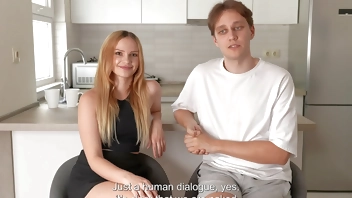 A little chat about us and then we make love for each other's pleasure