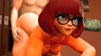 scooby doo Velma creampie