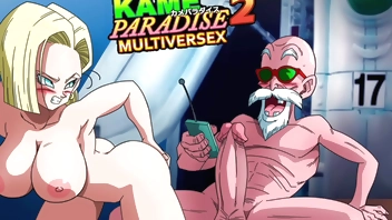 Kame Paradise 2 - Master Roshi has sex with many Dragon Ball ladies (All Scenes Uncensored)