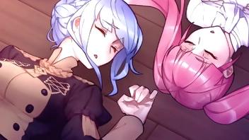 Marianne and Hilda getting fucked (Fire Emblem hentai)
