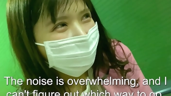 [English Dubbing] She releases her pent up sexual desires and gets cummed in the middle with a series of cum cries when a cock is inserted for the first time in half a year!