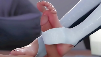 3d Animated Footjob Feet Compilation Hentai Sfm Blender