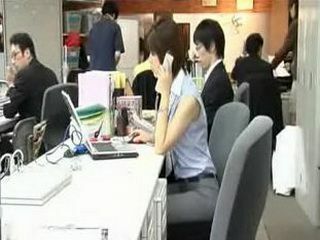 Fucking Nippon Nudes in Tokyo XXX Office