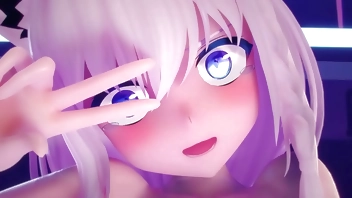 ふぶき。乗馬マシン。