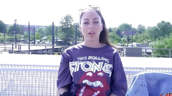 GERMAN SCOUT - First Time Anal at Pickup Casting Fuck for Perfect Ass Alia Star