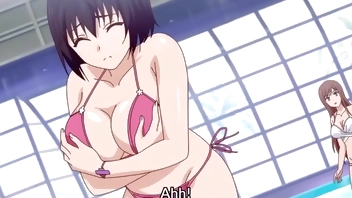 She lost her bra at the pool