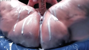 STICKY SITUATIONS When MAMA’s Bukkake Target Practice Pussy Needs To Be Filled Up