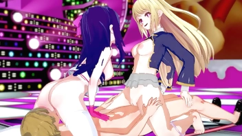 Oshi no ko sesso di gruppo