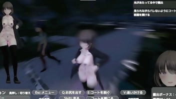 Seleka-san exposes herself in a nude coat so as not to be found out 2024-06-07 22-23-13