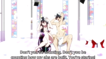Tsukimonogatari Fanservice Bath