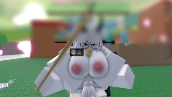 I fuck the girl hard until I can't in a combat game to the rhythm of music ~