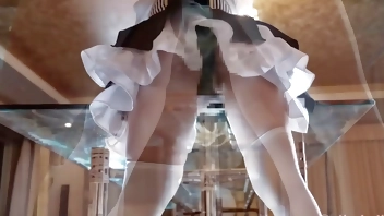 常識改変発情アプリ『んふぁあ…っ ち◯ぽっ ち◯ぽすきっ もっとち◯ぽください゛ぃ…っ!!』推しキャラと認識させてお嬢様コスプレイヤーイキっぱなしのおねだり連続絶頂 生膣精子漏れだしぐちょ生快楽完堕ちセッ◯ス