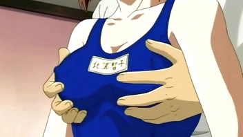 Hentai - Step Father Can't Resist Touching his Young Step Daughter in a Swimsuit [Uncensored]