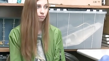 Young Girl Topless By Security