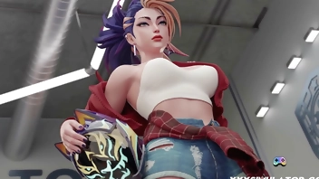 Multiple Penetration 4K Animation