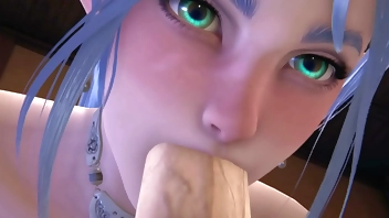 Booked a hotel room with Elf l 3D hentai uncensored SFM