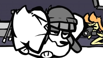 Fifi the dog gets pounded