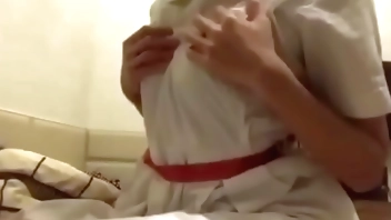 i'm feeling weird today so i filmed me touching myself uwu