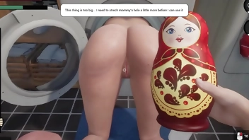 Complete Gameplay - Stepmom got stuck in the Washing Machine