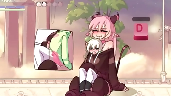 Max The Elf v0.4 [Femboy Hentai game PornPlay] Ep.6 turned into futanari with big tits and anal creampied