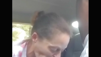 Doubled up she swallowed both