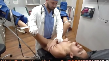 Doctor Tampa Takes Aria Nicole's Virginity While She Gets Lesbian Conversion Therapy From Nurses Channy Crossfire & Genesis! Full Movie At BondageClinicCom!