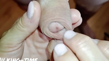 Dirty Talking Foreskin Play Tickling Handjob (Milking-time)