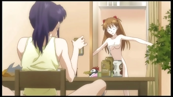 Evangelion Rebuild All Fanservice Scenes